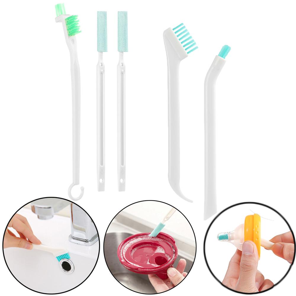 CLEVER Set 2 / 3 Cọ Rửa Bình Sữa Em Bé Tay Cầm Dài Có Thể Tái Sử Dụng