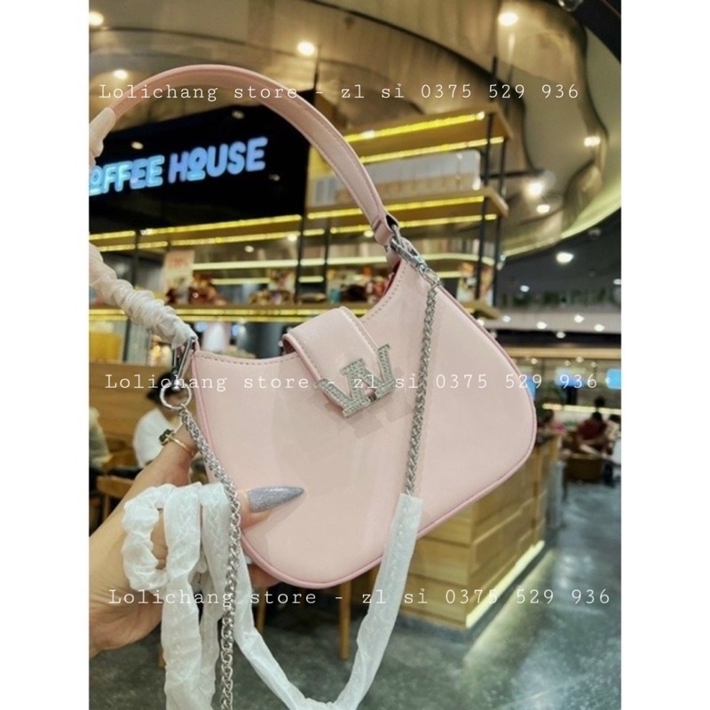 Túi kẹp nách đá WANG lấp lánh siêu xinh hàng đẹp ( ảnh thật shop tự chụp )