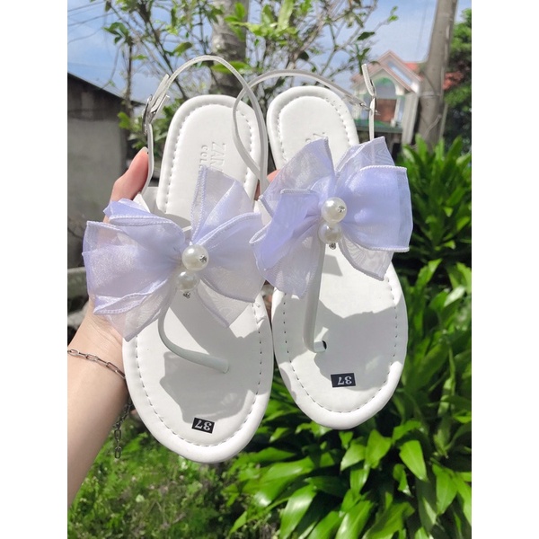 SANDANL nơ đính ngọc dễ thương