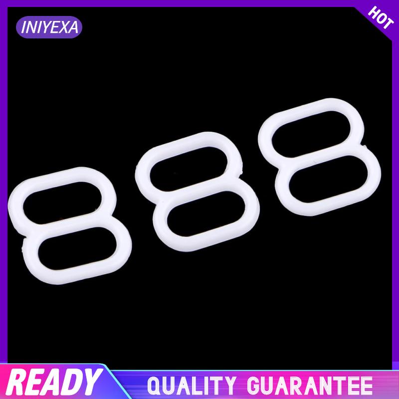 Set 100 Móc Trượt Áo Ngực Bằng Nilon 8 Móc Kích Thước 6mm Tùy Chỉnh Tiện Dụng