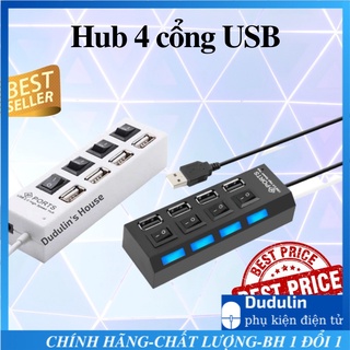 Cổng đa năng Hub USB 4P Có Công Tắc, 7 cổng
