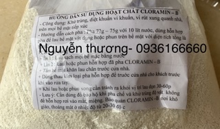 Hoạt chất cloramin -B của nhật