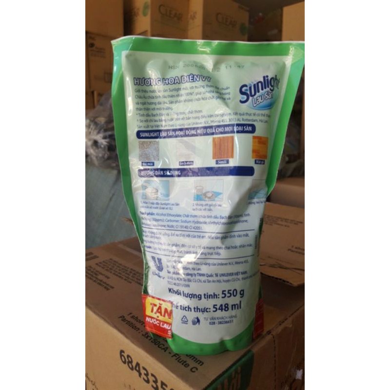 Nước lau sàn sunlight 558ml