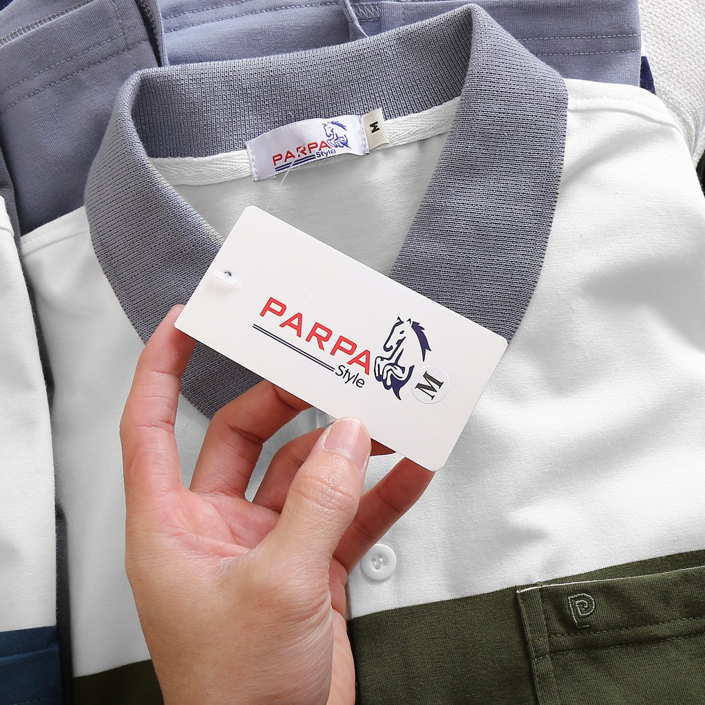 Áo Thun Polo Nam Có Cổ, Tay Ngắn PP102 - Chất Liệu Cotton Cá Sấu 100%, Form Suông Basic Thoáng Mát, Thoải Mái. | BigBuy360 - bigbuy360.vn