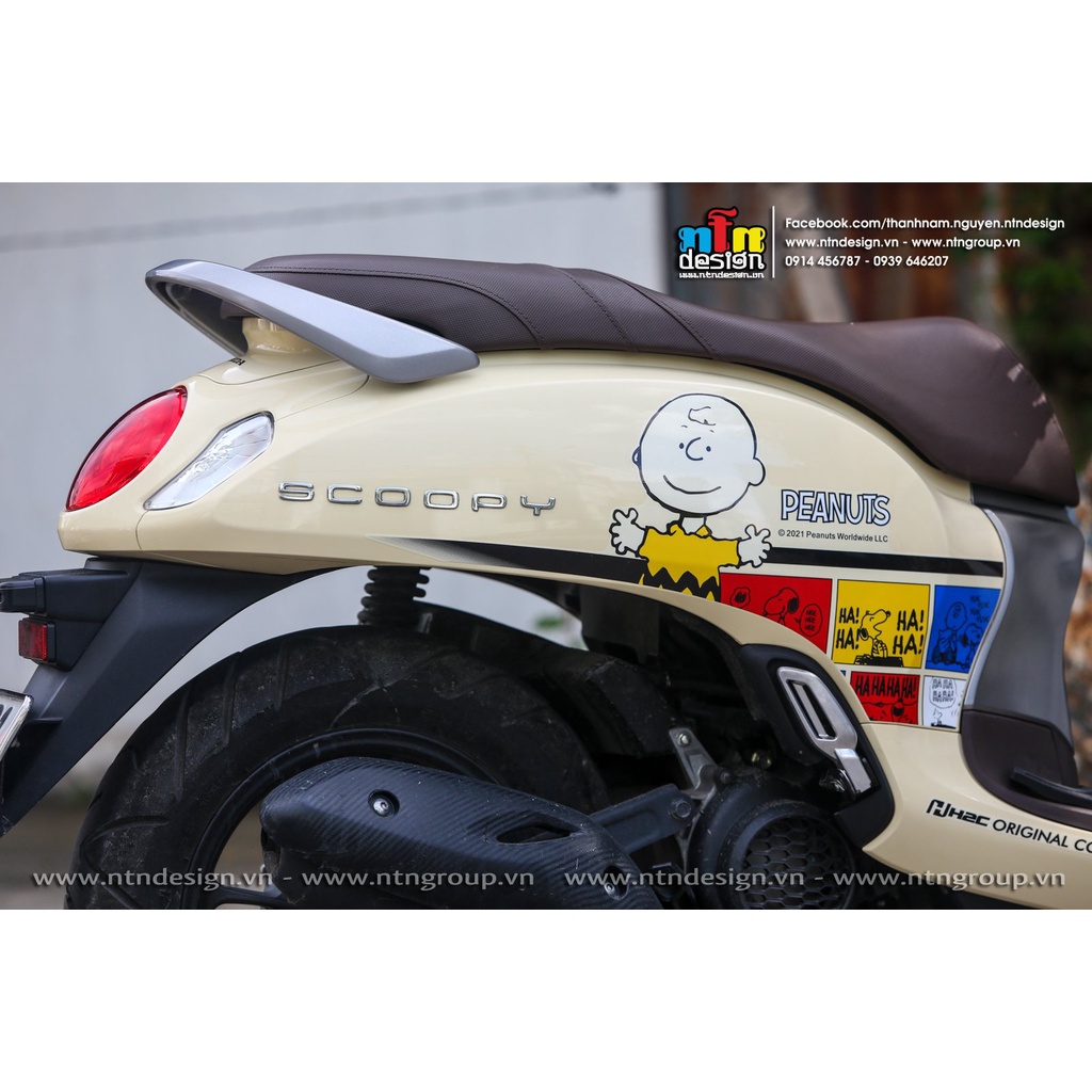 Tem Scoopy - mẫu Snoopy
