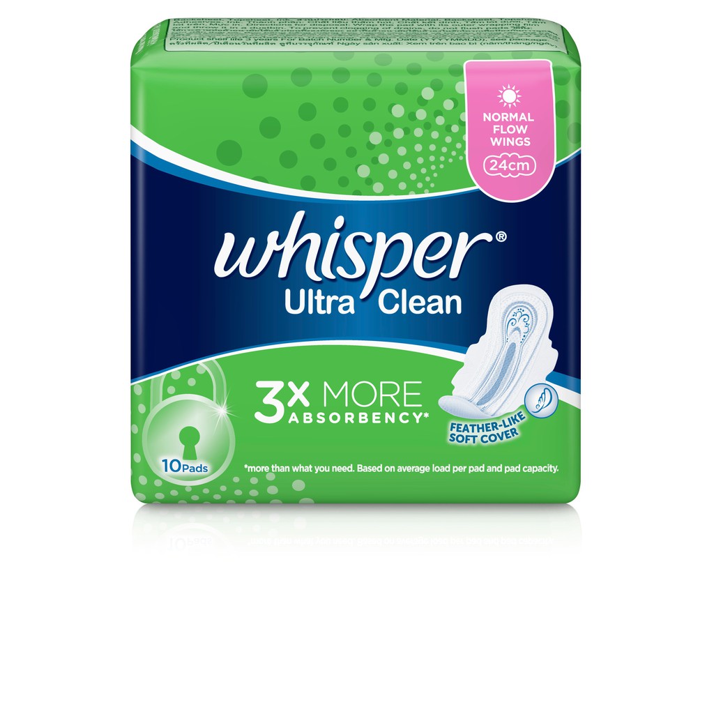 Nguyên thùng băng vệ sinh Whisper Siêu mỏng ngày 16x10 miếng