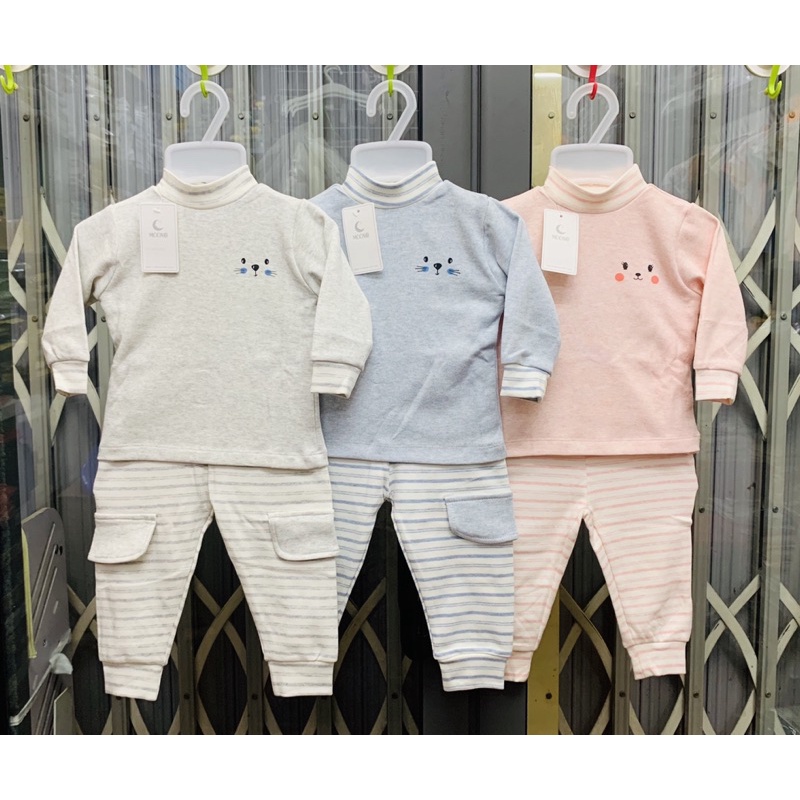 Bộ nỉ nhung cổ 3 phân Moon siêu mềm
