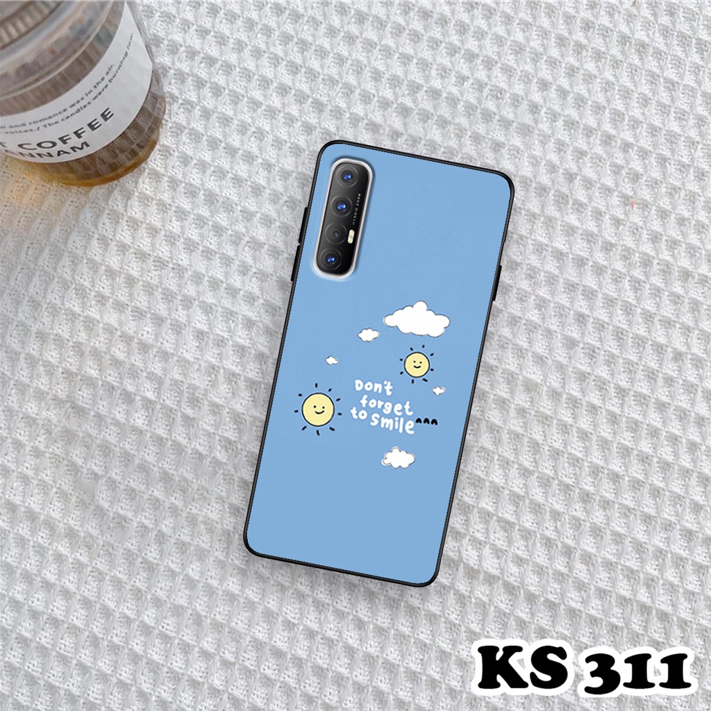 Ốp lưng Oppo Reno 3 - Oppo Reno 3 Pro - Ốp in hình BlueSky - Chất liệu TPU chống sốc bảo vệ lưng máy