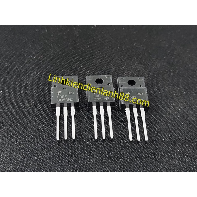 Mosfet Kênh N FDPF8N50NZU 10V 4A TO-220F Mới Chính Hãng 100%