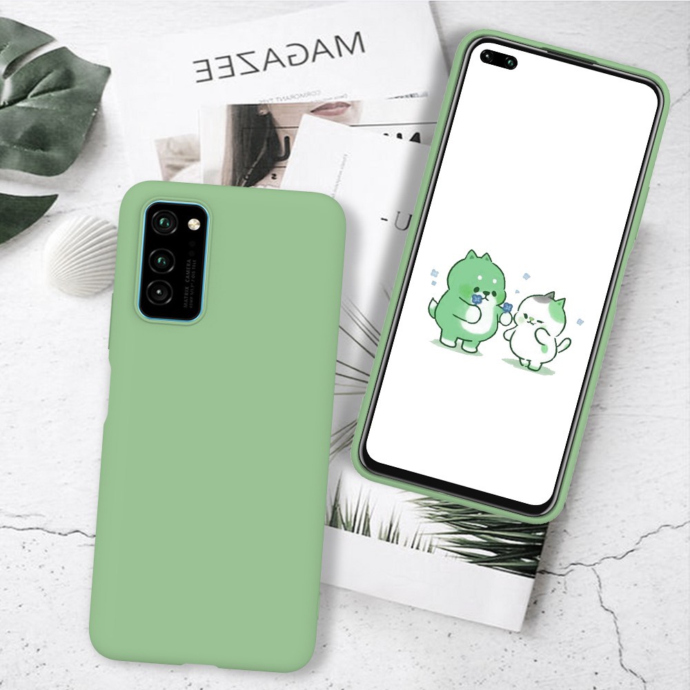 Ốp điện thoại màu trơn chống bẩn phù hợp cho Samsung A12 M51 S20 Plus S20FE S20 Ultra Note 10Lite