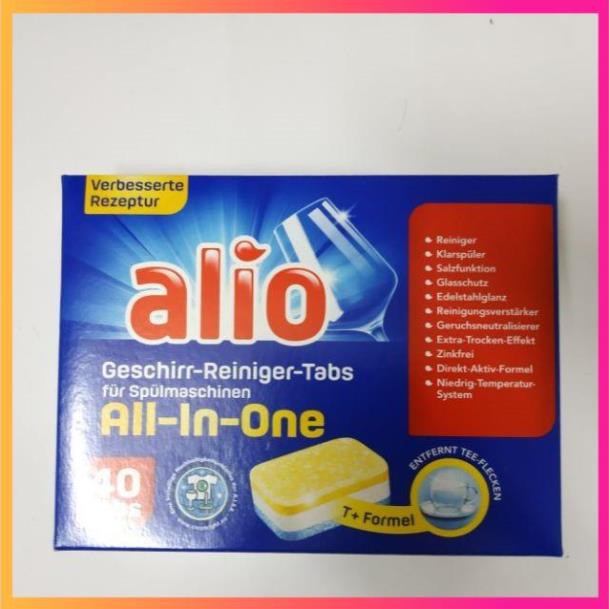 Combo Viên rửa bát Alio All in one 120v