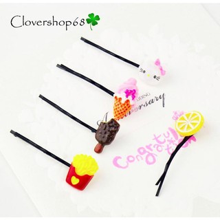 Kẹp tóc trái cây / hoa quả dễ thương