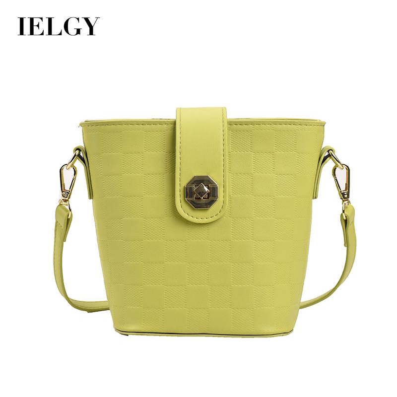 Túi đeo vai IELGY cao cấp màu trơn cho nữ