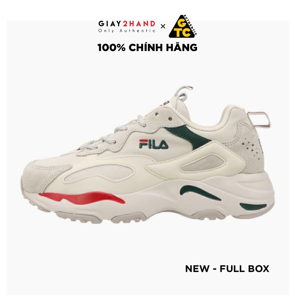 Giày FILA RAY TRACER GREEN RED 1RM01153-926 - CHÍNH HÃNG 100%