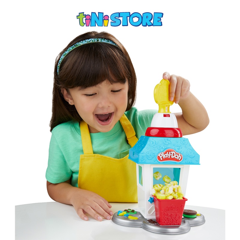 [Mã BMBAU300 giảm 7% đơn 499K] Bộ đồ chơi đất nặn Play-Doh máy làm bắp rang bơ E5110