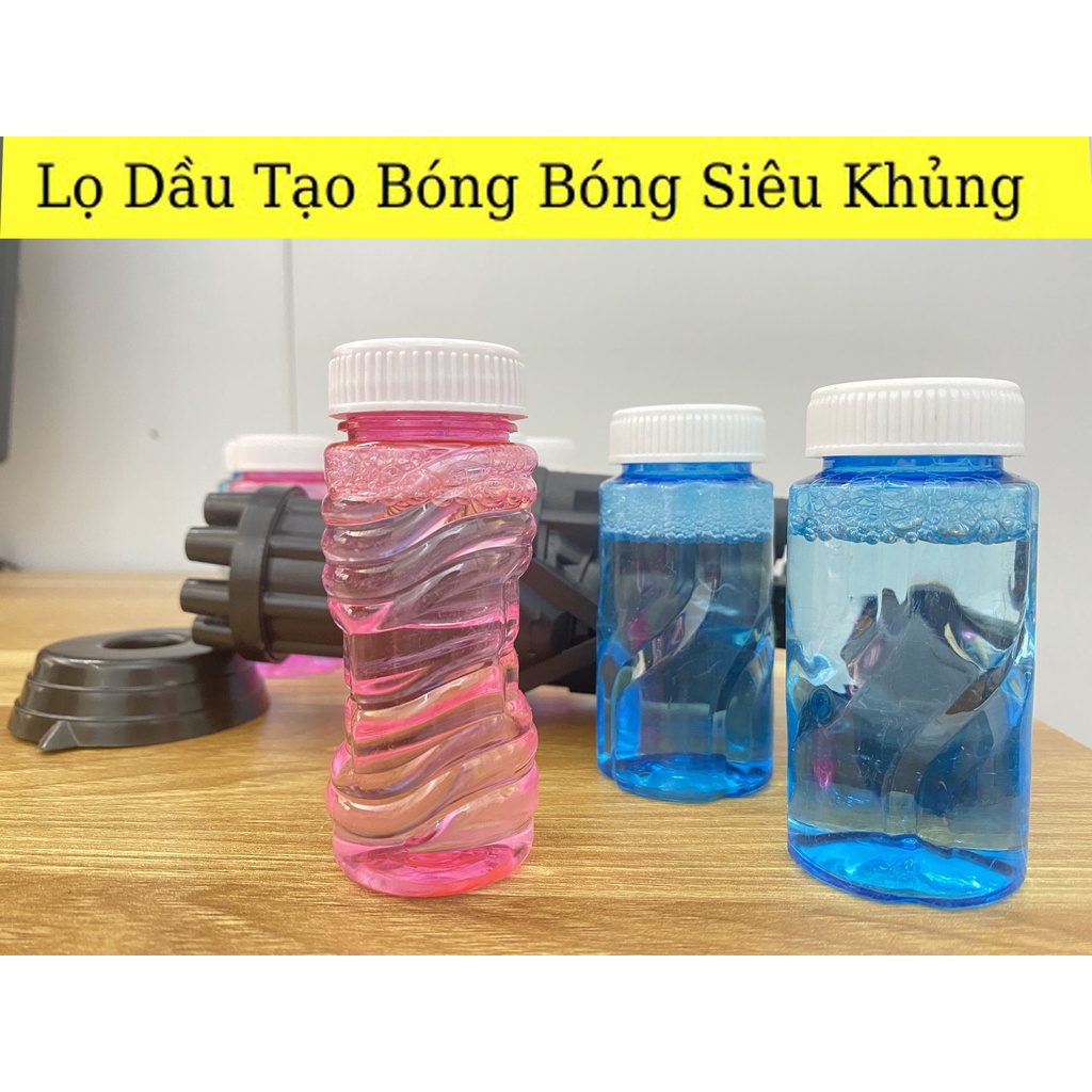 NƯỚC THỔI BONG BÓNG XÀ PHÒNG - Lọ 80ml