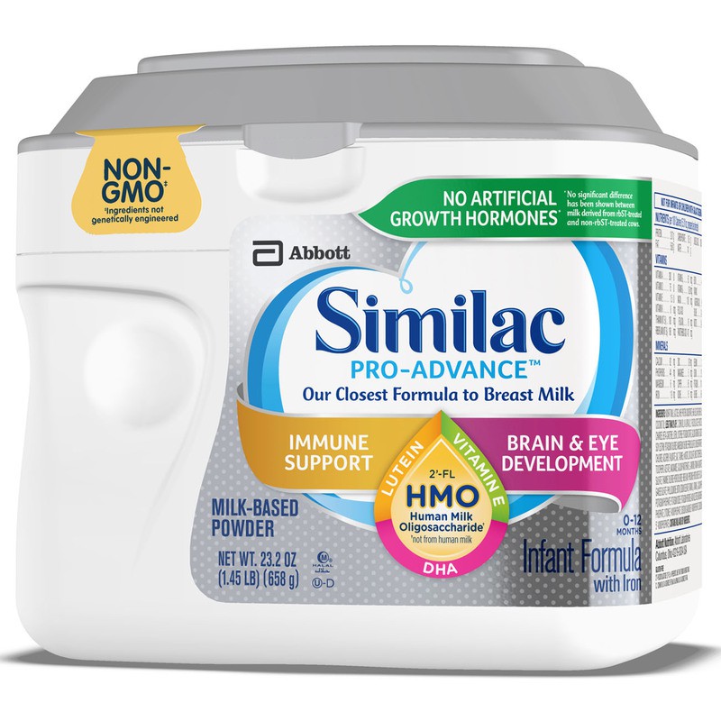 Sữa Similac Pro Advance HMO - Similac Pro Advance cho bé 658gr, 873gr và 964gr