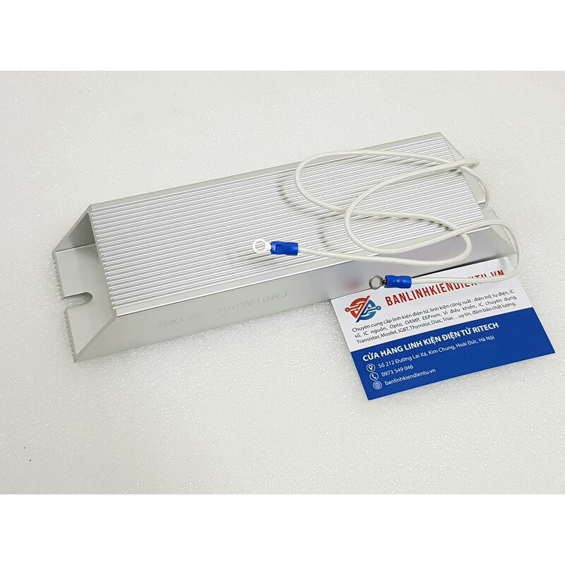 Điện trở công suất, điện trở xả RXLG 300W10RJ ( 300W 10RJ ) 215x60x30mm