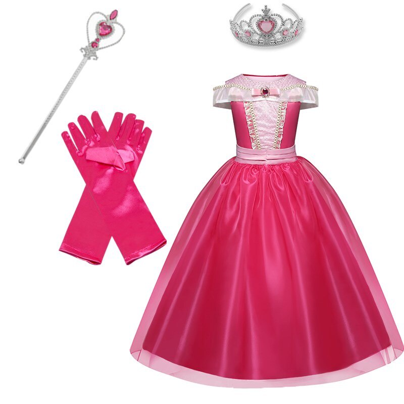 Đầm hóa trang công chúa NNJXD dành cho bé gái dịp Halloween chủ đề phim Frozen