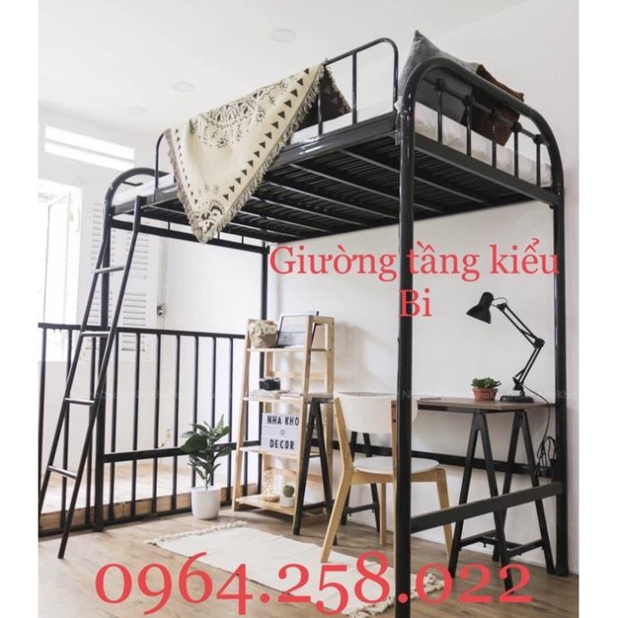 Giường Tầng Gác kiểu Bi Tròn - freeship HCM.