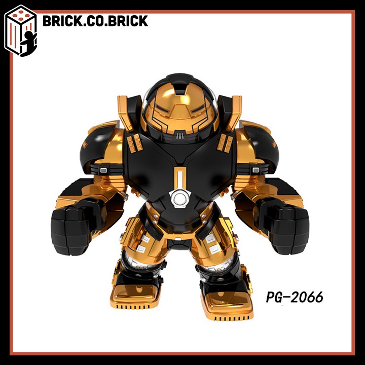 Lego Siêu Anh Hùng Mô Hình Bigfig Loại Lớn Super Hero Thanos Iron Man Venom Hulkbuster PG8242