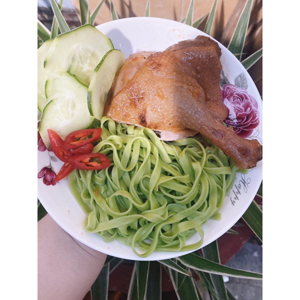 Mì rau cải bó xôi organic Duy Anh- Mì rau củ tươi không chiên