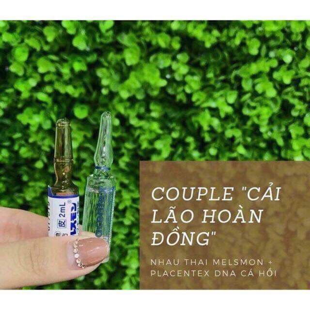 Combo DNA Cá Hồi Placentex + Melsmon căng bóng da