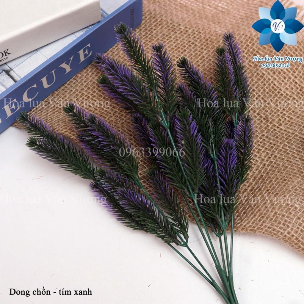 Hoa Giả - Hoa Điểm Rong Chồn Nhựa