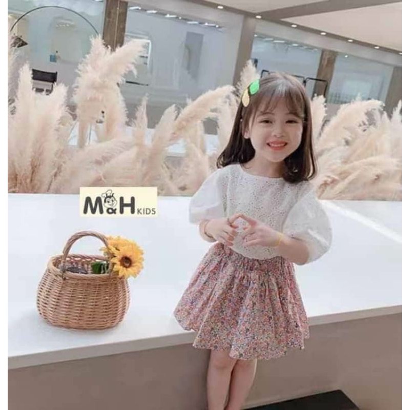 Sét áo váy bé gái size đại 14-35kg cực xinh chất đẹp mát