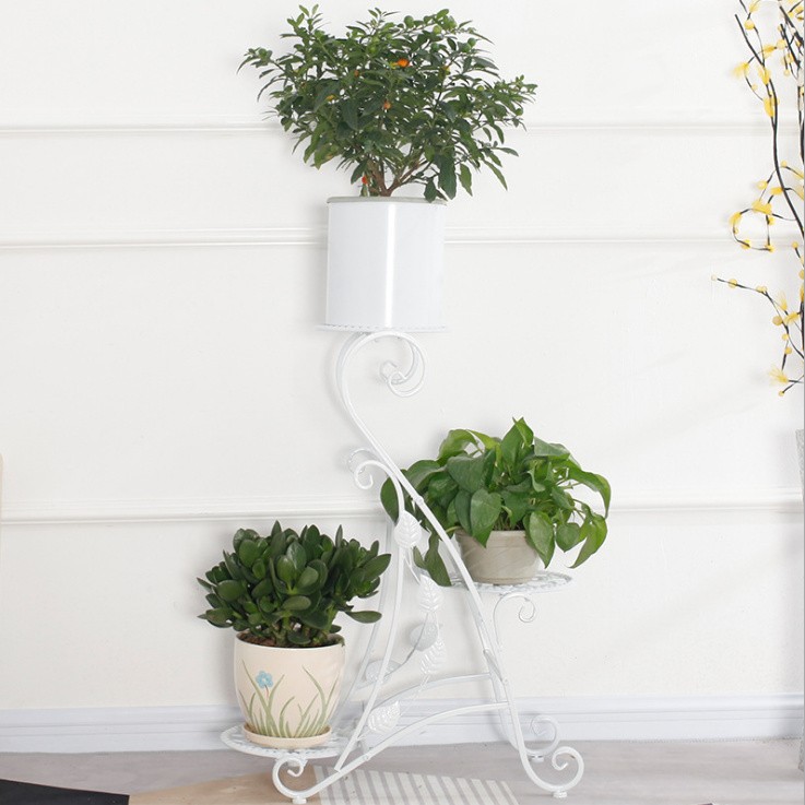 Kệ Để Hoa 3 Tầng Hình Chiếc Lá - BX1671