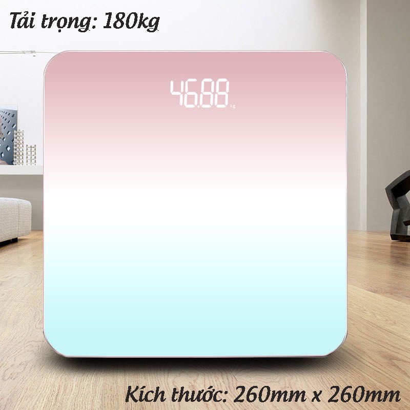 Cân điện tử sức khỏe - Cân điện tử gia đình mini tiện lợi, bền đẹp, độ chính xác cao- Bảo hành 12 tháng lỗi 1 đổi 1