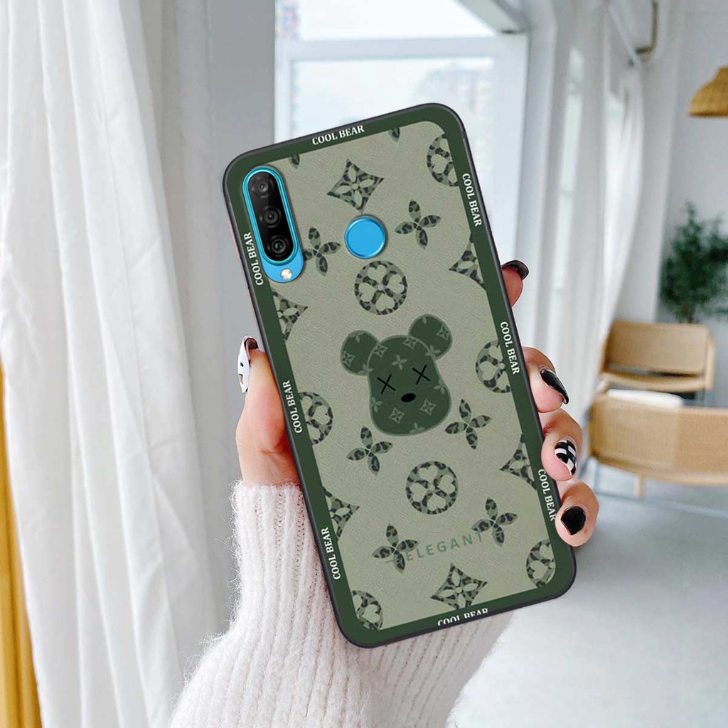 Ốp lưng điện thoại Huawei Nova 4e / P30 Lite fendy, búp bơ rì, kaws thời trang, vỏ ốp thời trang rẻ đẹp