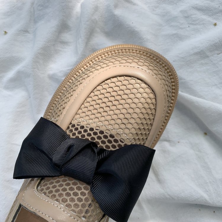 [ Mã 66CBSALE giảm 30K đơn 200K] Giày Lười Phối Nơ Xinh Xắn Dành Cho Nữ | BigBuy360 - bigbuy360.vn