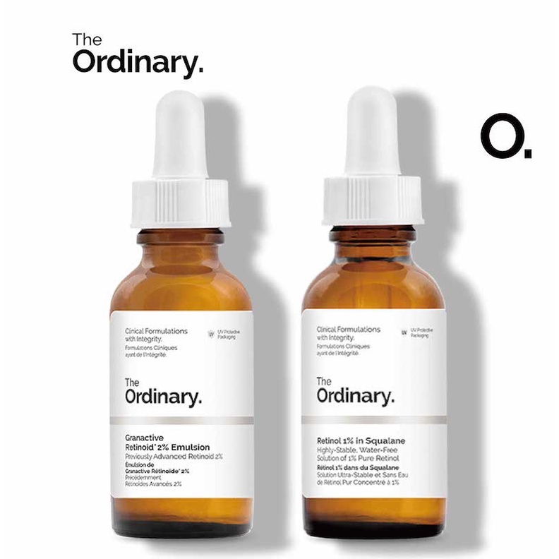 Tinh chất The Ordinary Retinol 1% In Squalane / Granactive Retinoid 2% tùy chọn giúp chống lão hóa giảm mụn 30ml