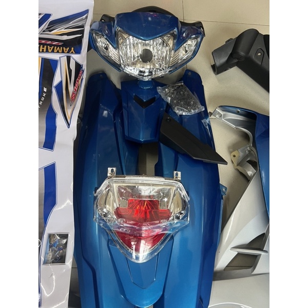 Dàn áo sirius màu da mới tem chế đẹp tặng kèm pha đèn đèn lái  ốc và tem đặc biệt như hình😍