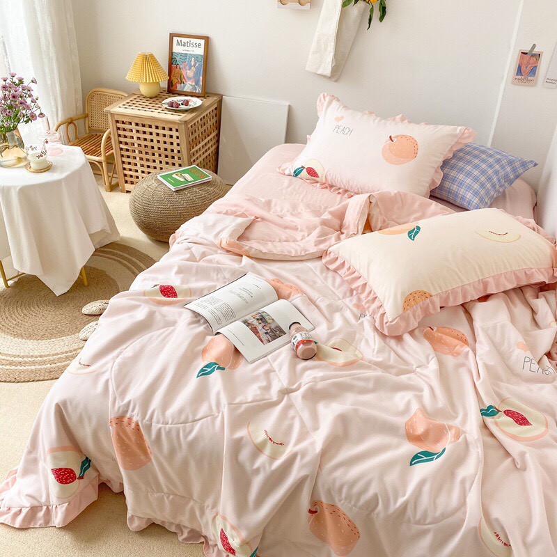 Set đũi chăn trần mùa hè