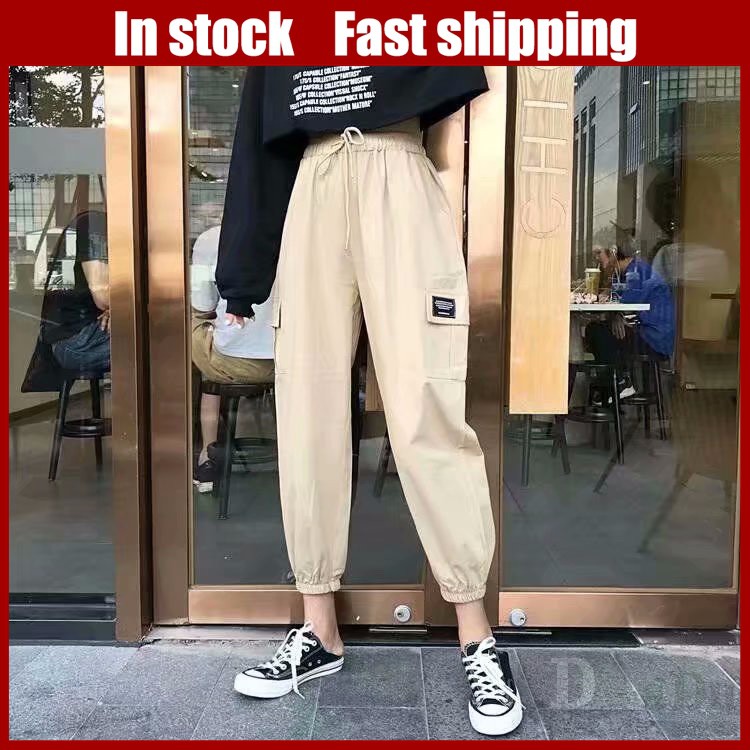 Quần Dài Lưng Cao Ống Rộng Phong Cách Hàn Quốc Cá Tính Sành Điệu Dành Cho Nữ