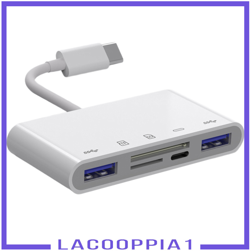 Đầu Đọc Thẻ Nhớ Đa Năng Lapoppia1) Usb 3.0 5 Trong 1 Cho Macbook | BigBuy360 - bigbuy360.vn
