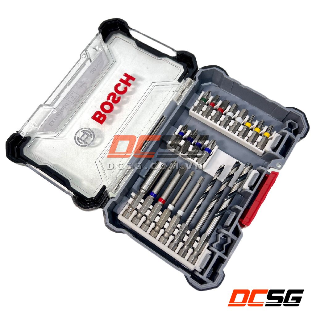 Bộ mũi khoan và vặn vít ExtraHard 20 chi tiết Bosch 2608522422 | DCSG