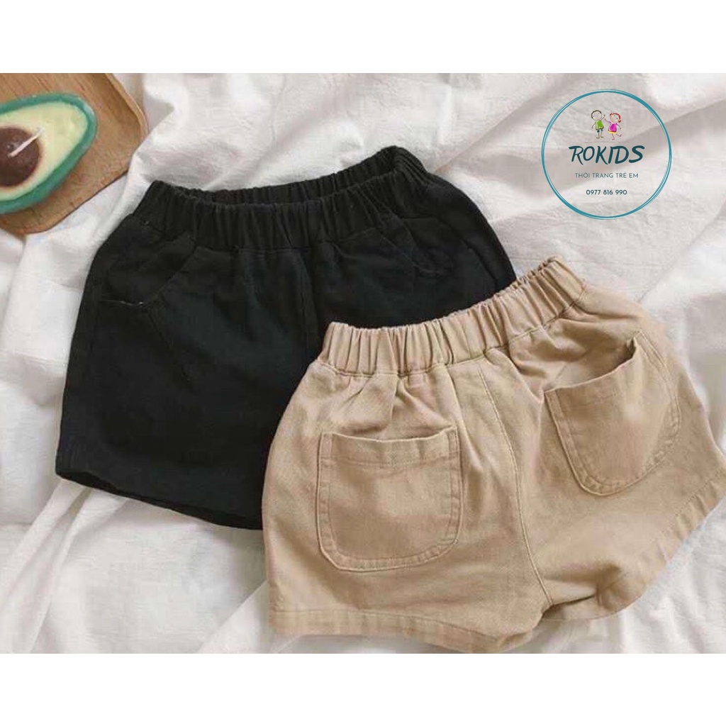 QUẦN ĐÙI BÉ TRAI, QUẦN KAKI NGẮN HÀN QUỐC