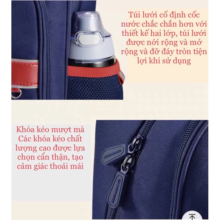 Cặp sách học sinh CAMBIRGDE 3