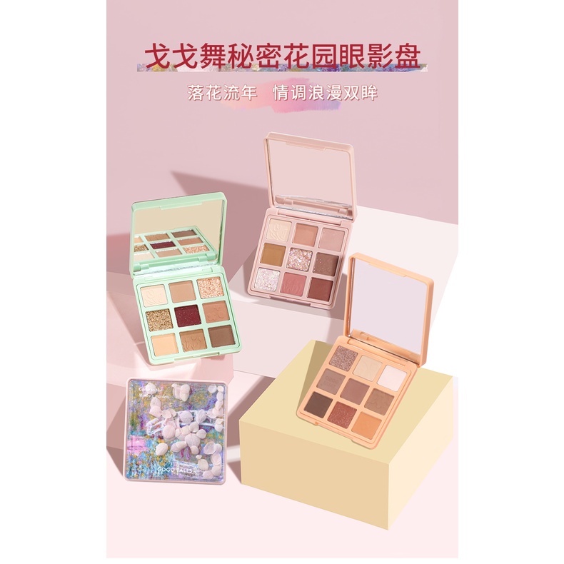 Phấn mắt Gogo Tales Secret Garden Eyeshadow Palette