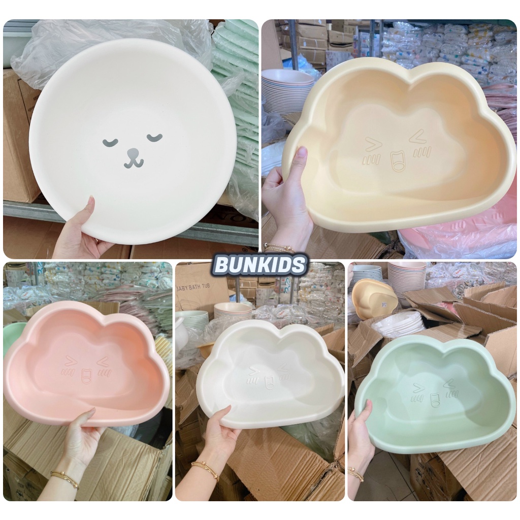 Chậu rửa mặt hình mây cho bé sơ sinh ( 35-40cm )