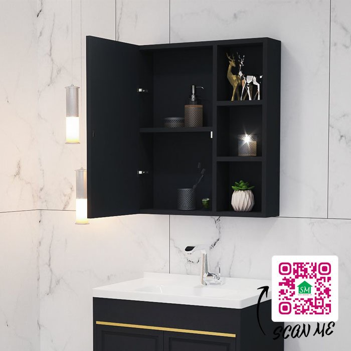 TỦ GƯƠNG PHÒNG TẮM SMHOME NT09, BẢO HÀNH 12 THÁNG
