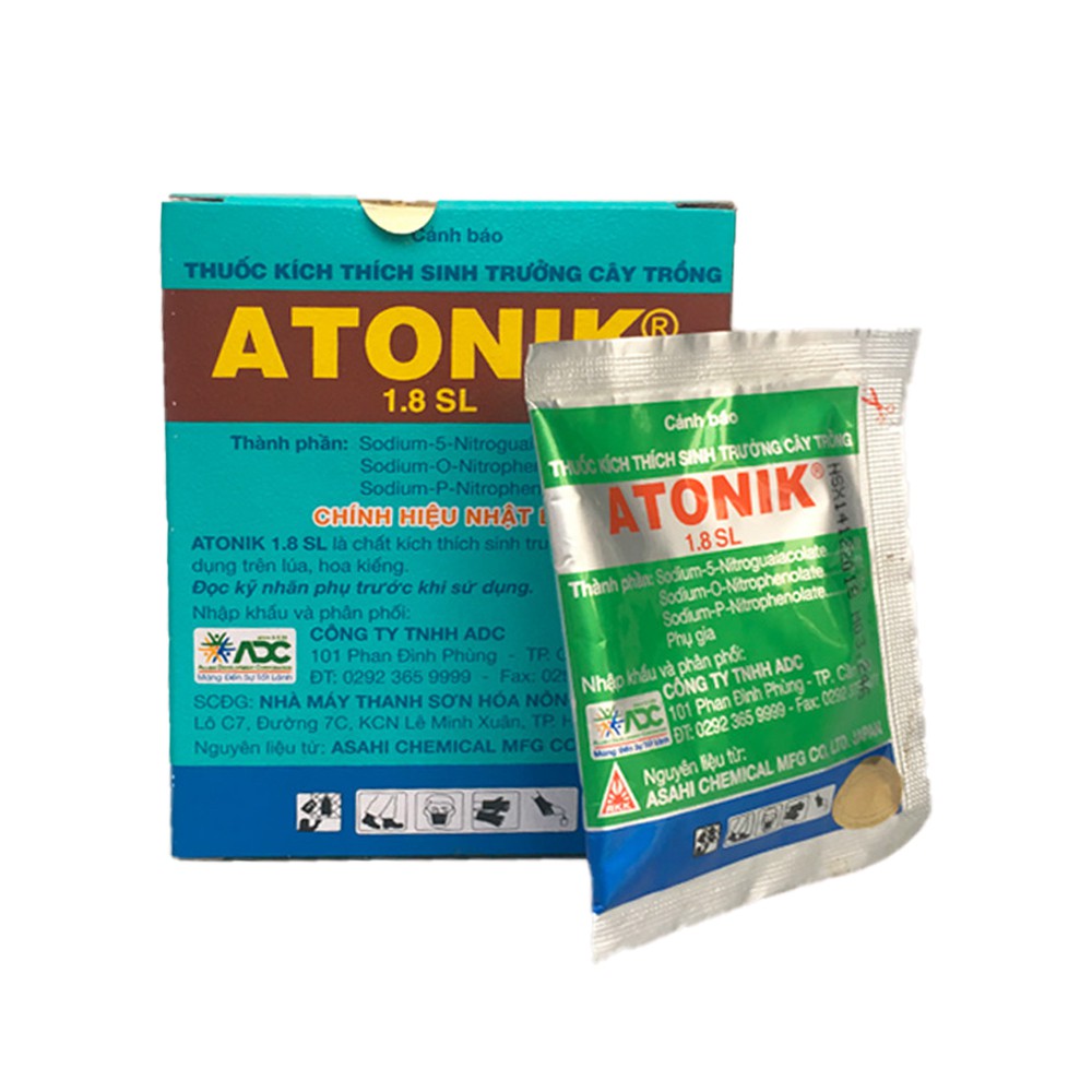 01 Gói 10Ml ATONIK 1.8 SL Thuốc Kích Nảy Mầm Sinh Trưởng Bón Lá