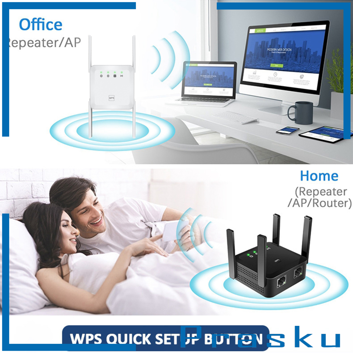Ăng Ten Wifi 4 Ăng Ten 1200mbps 360 Độ | BigBuy360 - bigbuy360.vn