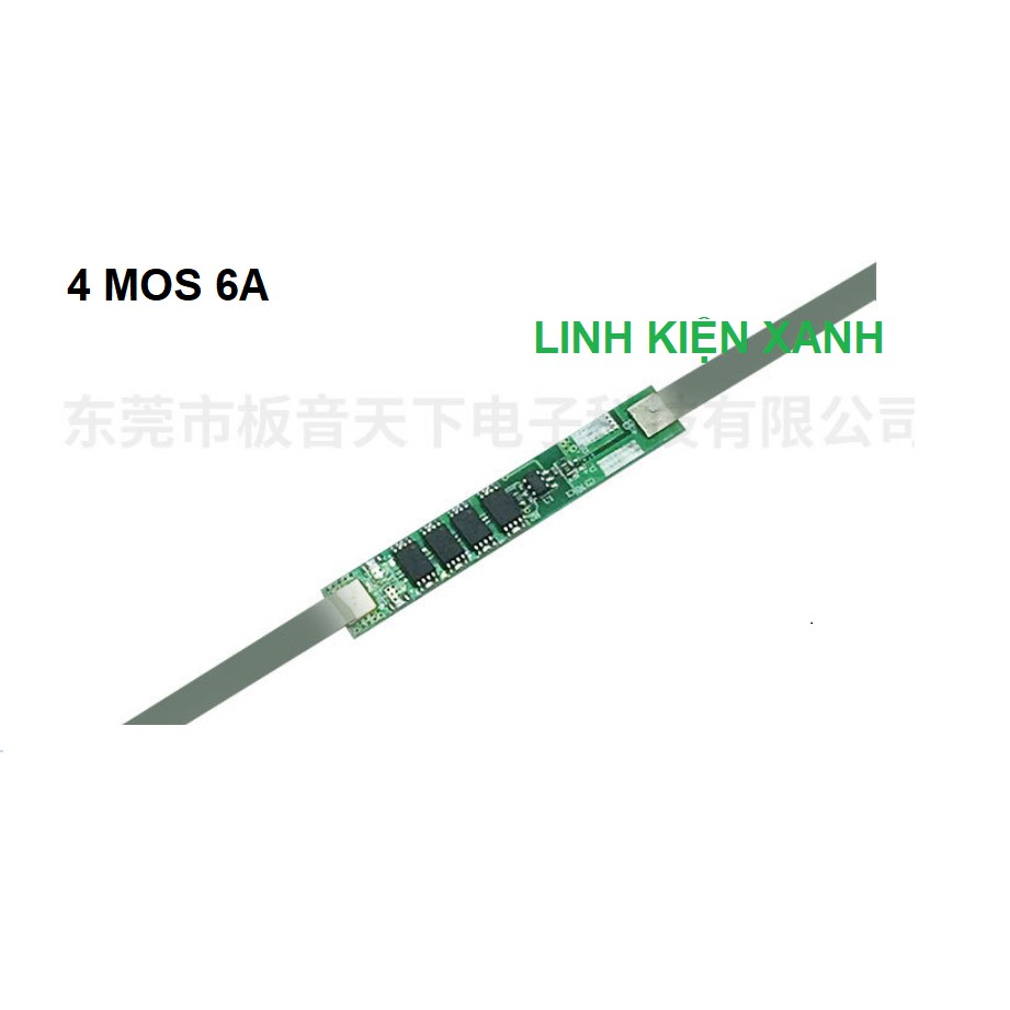 Mạch 1s bảo vệ 3.7v cho pin Li-ion 18650