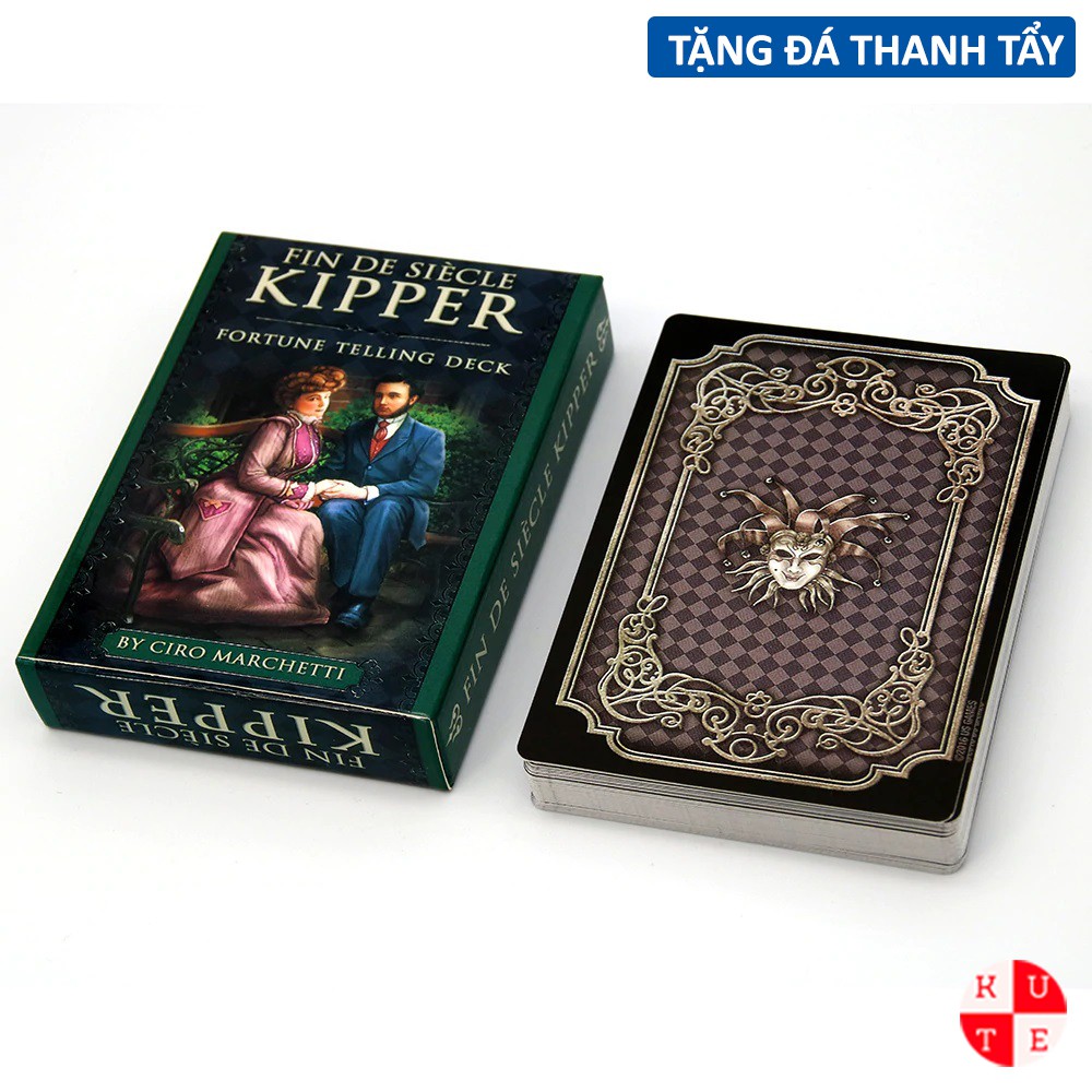 Bộ Bài Fin De Siècle Kipper Fortune Telling Tặng File Tiếng Anh Và Đá Thanh Tẩy C71