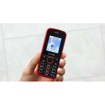 Điện thoại Mobell M318 Black Gold - Black Red 2 sim 2 sóng