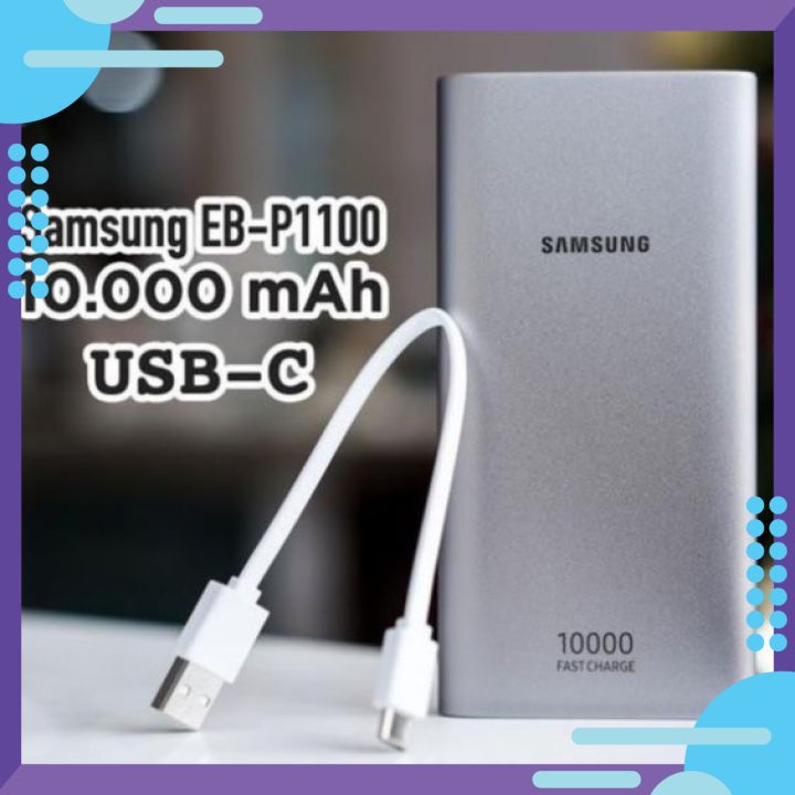 Pin sạc dự phòng Samsung EB-P1100 10000mAh Type-C Hỗ Trợ Sạc Nhanh - advanced charge - BH 6 tháng